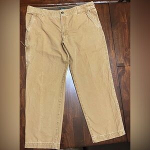 G.H. Bass & Co Tan 5-Pocket Cargo Pants Men’s Size 40X30